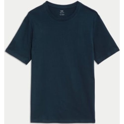 Mens Regular Fit Pure Cotton Crew Neck T-Shirt - - M&S Collection - Modalova