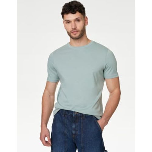 Mens Regular Fit Pure Cotton Crew Neck T-Shirt - - M&S Collection - Modalova