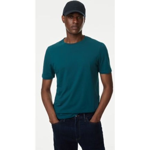 Mens Regular Fit Pure Cotton Crew Neck T-Shirt - - M&S Collection - Modalova