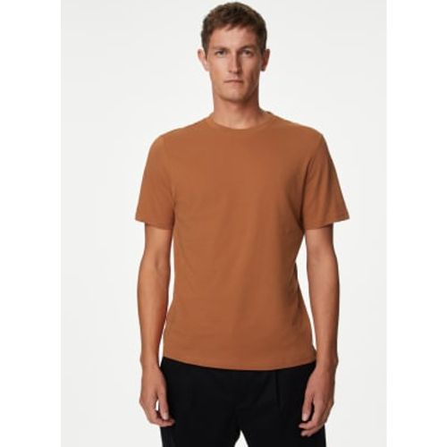 Mens Regular Fit Pure Cotton Crew Neck T-Shirt - - M&S Collection - Modalova