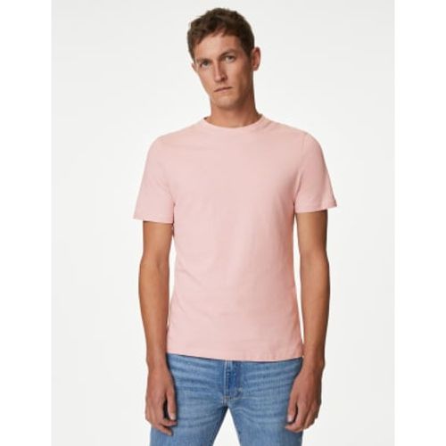 Mens Regular Fit Pure Cotton Crew Neck T-Shirt - - M&S Collection - Modalova