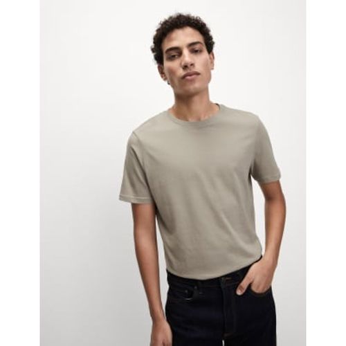 Mens Regular Fit Pure Cotton Crew Neck T-Shirt - - M&S Collection - Modalova