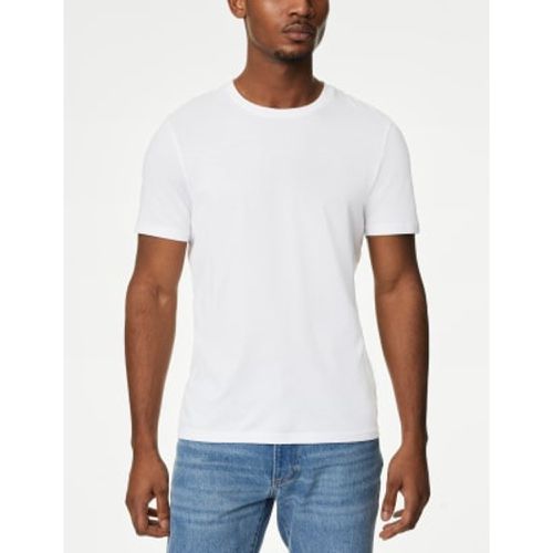 Mens Regular Fit Pure Cotton Crew Neck T-Shirt - - M&S Collection - Modalova