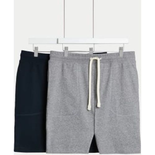 Mens 2pk Pure Cotton Jersey Shorts - - M&S Collection - Modalova