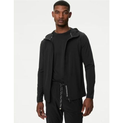 Mens Zip Up Long Sleeve Hooded Jacket - - Goodmove - Modalova