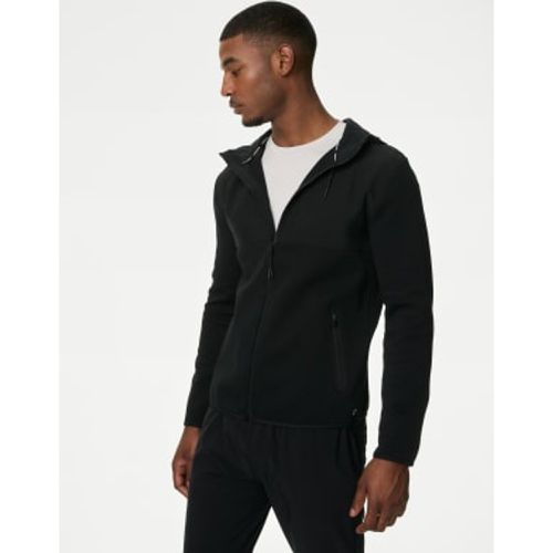 Mens Cotton Rich Colour Block Zip Up Hoodie - - Goodmove - Modalova