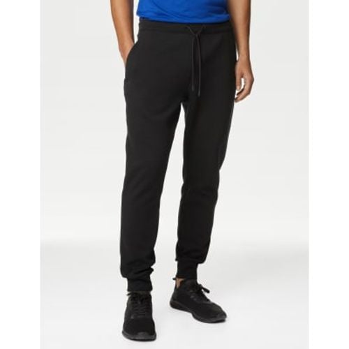 Mens Cuffed Drawstring Cotton Rich Joggers - - Goodmove - Modalova