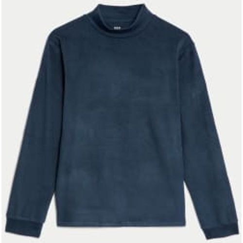 Mens Fleece Funnel Neck Top - - Goodmove - Modalova