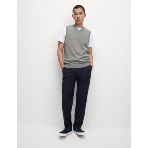 Mens Pure Cotton Sleeveless Jumper - - M&S Collection - Modalova