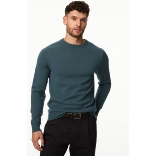 Mens Pure Extra Fine Lamsbwool Crew Neck Jumper - - M&S Collection - Modalova