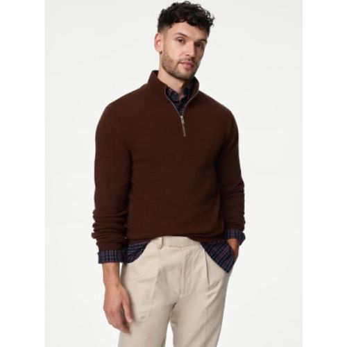 Mens Extra Fine Lambswool Rich Jumper - - M&S Collection - Modalova