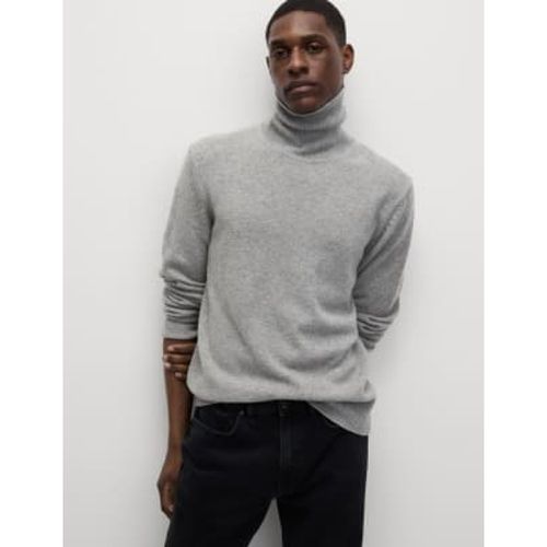 Mens Lambswool Rich Roll Neck Jumper - - M&S Collection - Modalova