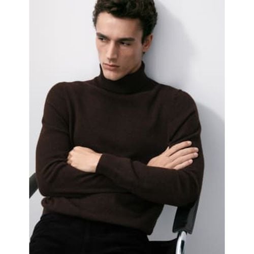 Mens Pure Cashmere Roll Neck Jumper - - Autograph - Modalova