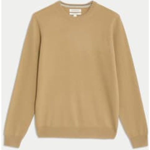 Mens Pure Cashmere Crew Neck Jumper - - Autograph - Modalova