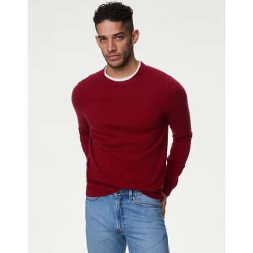 Mens Pure Cashmere Crew Neck Jumper - - Autograph - Modalova