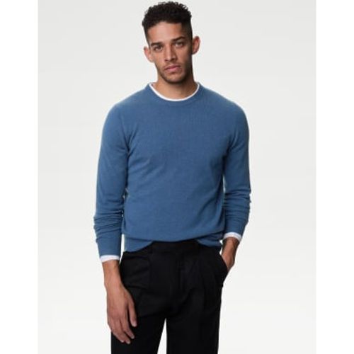 Mens Pure Cashmere Crew Neck Jumper - - Autograph - Modalova