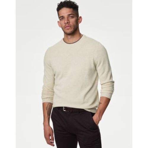 Mens Pure Cashmere Crew Neck Jumper - - Autograph - Modalova