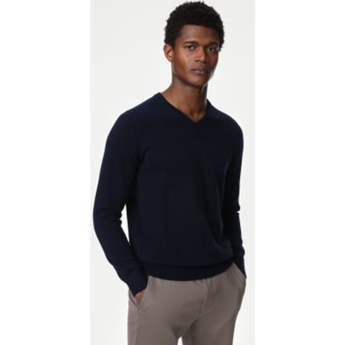 Mens Pure Cashmere V-Neck Jumper - - Autograph - Modalova