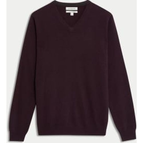 Mens Pure Cashmere V-Neck Jumper - - Autograph - Modalova