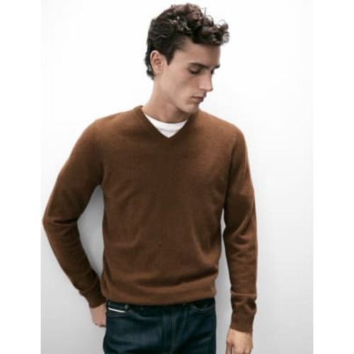 Mens Pure Cashmere V-Neck Jumper - - Autograph - Modalova