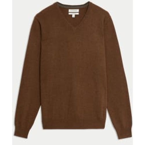 Mens Pure Cashmere V-Neck Jumper - - Autograph - Modalova