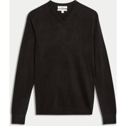 Mens Cashmilon™ V-Neck Jumper - - M&S Collection - Modalova