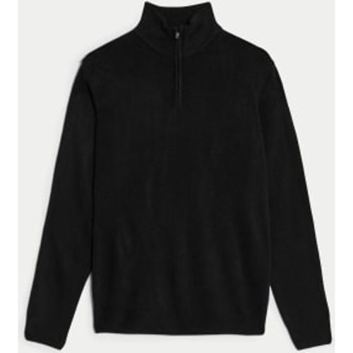 Mens Cashmilon™ High Neck Half Zip Jumper - - M&S Collection - Modalova