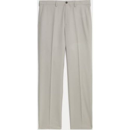 Mens Regular Fit Active Waist Trousers - - M&S Collection - Modalova