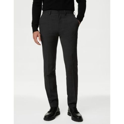 Mens Wool Rich Stretch Trousers - - M&S Collection - Modalova