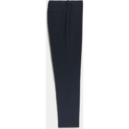 Mens Regular Fit Stretch Trousers - - M&S Collection - Modalova