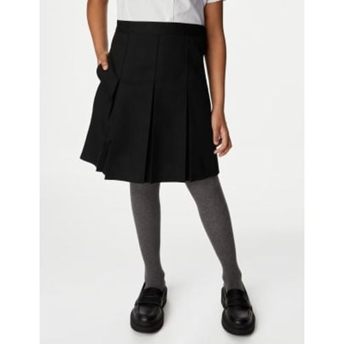 Girls Girls' Permanent Pleats School Skirt (2-16 Yrs) - - M&S Collection - Modalova