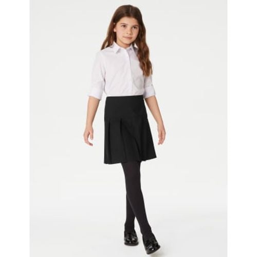 Girls 2pk Girls' Plus Fit Pleated School Skirts (2 - 18 Yrs) - - M&S Collection - Modalova