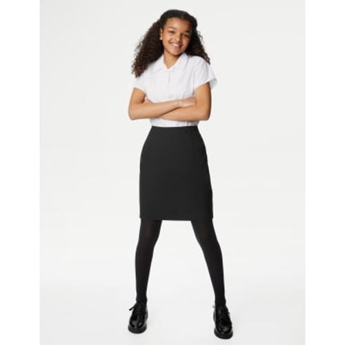 Girls Girls' Short Pencil School Skirt (9-16 Yrs) - - M&S Collection - Modalova