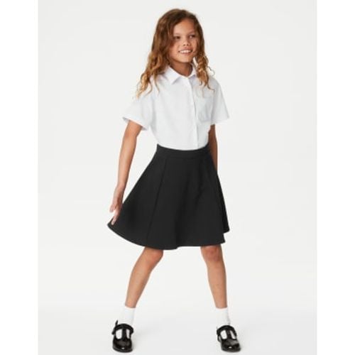 Girls 2pk Girls' Jersey Skater School Skirts (2-18 Yrs) - - M&S Collection - Modalova