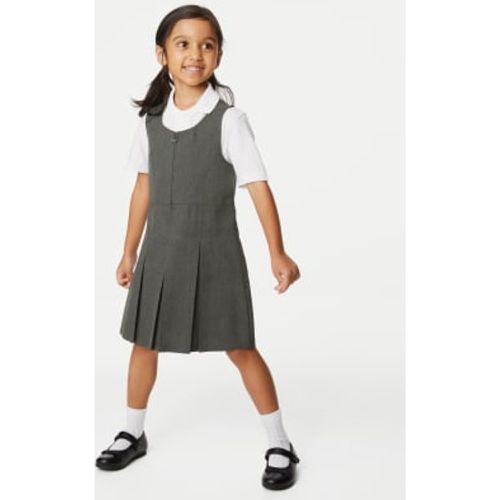 Girls Girls' Pleated School Pinafore (2-12 Yrs) - - M&S Collection - Modalova