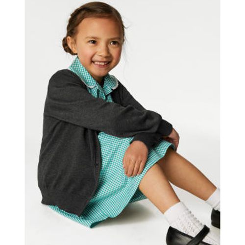 Girls 2pk Girls' Pure Cotton School Cardigan (3-18 Yrs) - - M&S Collection - Modalova