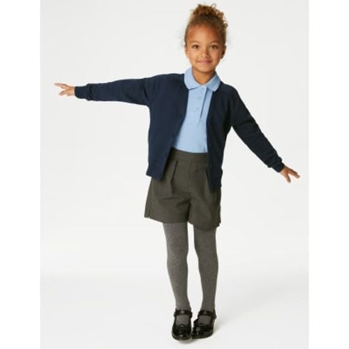 Girls Girls' Jersey School Cardigan (2-18 Yrs) - - M&S Collection - Modalova