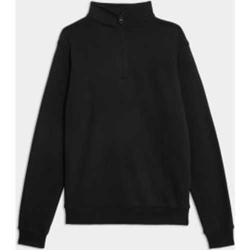 Unisex,Boys,Girls Senior Zip Neck Sweatshirt (10-16 Yrs) - - M&S Collection - Modalova