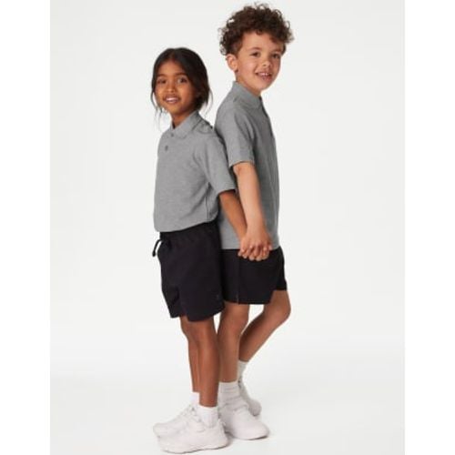 Unisex,Boys,Girls 3pk Unisex Pure Cotton School Polo Shirts (2-16 Yrs) - - M&S Collection - Modalova