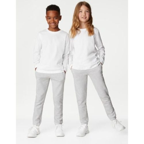 Unisex,Boys,Girls 2Pk Unisex Pure Cotton School T-Shirts (2-16 Yrs) - - M&S Collection - Modalova