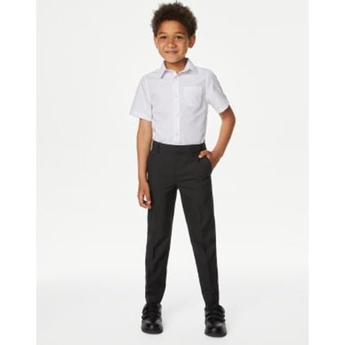 Boys 2pk Boys Slim Leg Longer Length School Trousers (2-18 Yrs) - - M&S Collection - Modalova