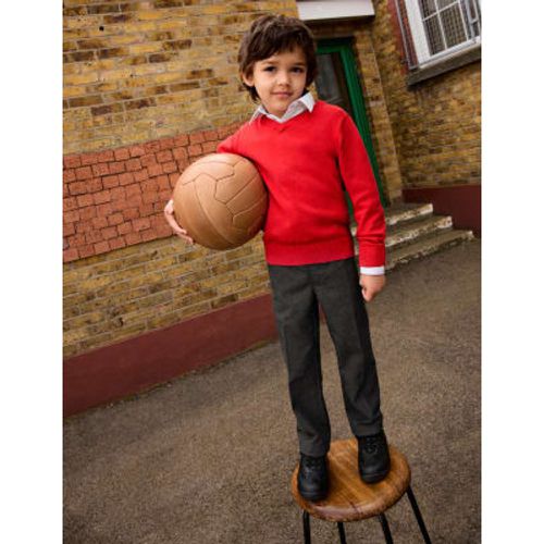 Unisex,Boys,Girls 2pk Unisex Pure Cotton School Jumper (3-18 Yrs) - - M&S Collection - Modalova