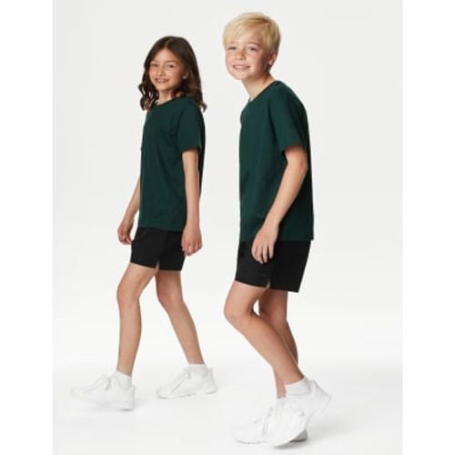 Unisex,Boys,Girls 2pk Unisex Pure Cotton School Shorts (2-16 Yrs) - - Goodmove - Modalova