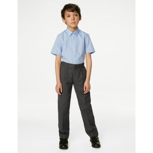 Boys Boys' Regular Leg School Trousers (2-16 Yrs) - - M&S Collection - Modalova