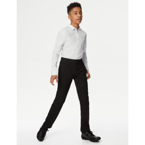 Boys Boys' Slim Leg Plus Waist School Trousers (2-18 Yrs) - - M&S Collection - Modalova