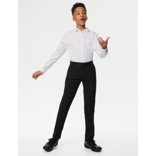 Boys Boys' Slim Leg Slim Waist School Trousers (2-18 Yrs) - - M&S Collection - Modalova