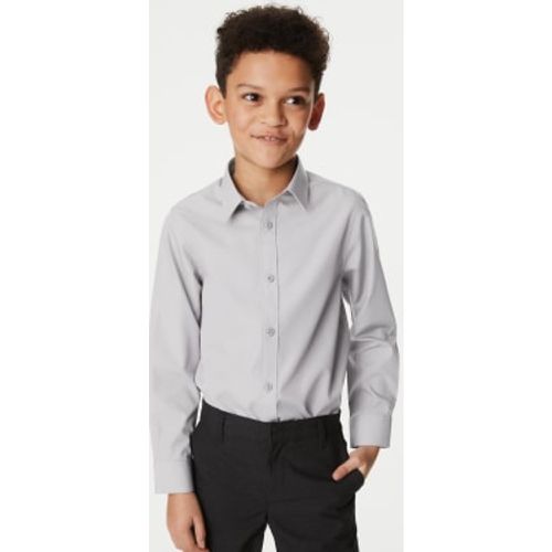 Boys 3pk Boys' Easy Iron School Shirts (2-16 Yrs) - - M&S Collection - Modalova