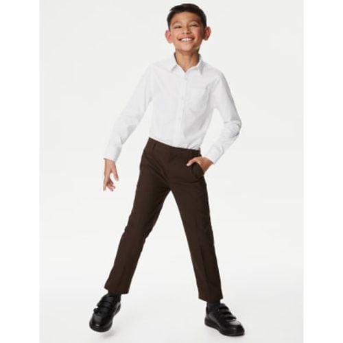 Boys 2pk Boys' Slim Fit Non-Iron School Shirts (2-18 Yrs) - - M&S Collection - Modalova