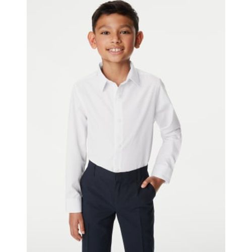 Boys 3pk Boys' Easy Dressing Easy Iron School Shirts (3-18 Yrs) - - M&S Collection - Modalova