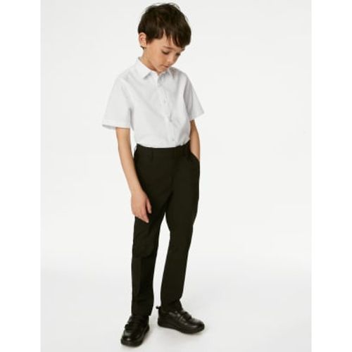 Boys 5pk Boys' Regular Fit Easy to Iron School Shirts (2-18 Yrs) - - M&S Collection - Modalova